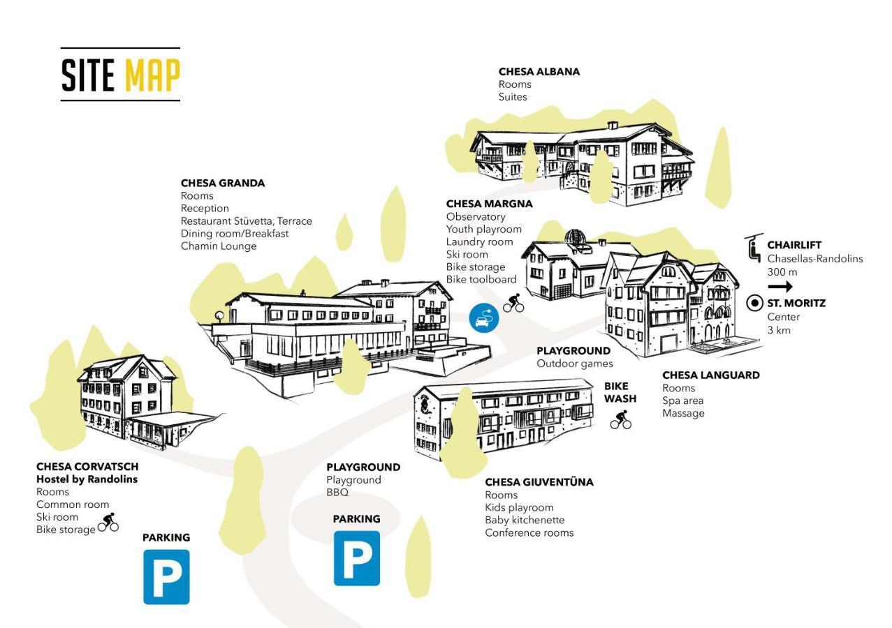 Randolins Familienresort St. Moritz Kültér fotó